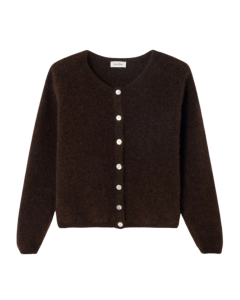 American Vintage Vitow Vesten Donkerbruin Vito19ee26