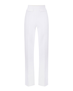 Elisabetta Franchi Women's Pants Pantalons Wit Pa17161e2