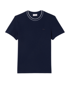 Lacoste 1ht1 Men's Tee-shirt T-shirts Donkerblauw Th8174-61