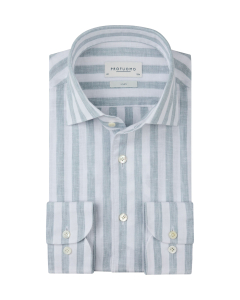 Profuomo Ppxh10019 Lange Mouw Overhemden Blauw Ppxh10019