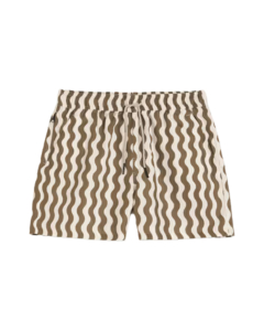 Oas 201001 Zwembroeken Beige Fine Waver Swim Shorts
