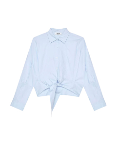 Janice Strik Blouse Blouses Blauw David