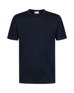 Profuomo T-shirt Crew Neck Ss T-shirts Donkerblauw Ppxt10006