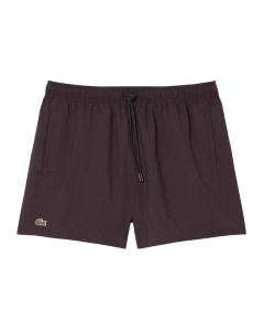 Lacoste 1hm1 Men's Swimming Trunks Zwembroeken Donkerbruin Mh6270-61
