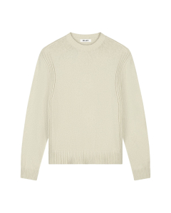 Olaf Essential Knitted Crewneck Sweaters Off White M250700