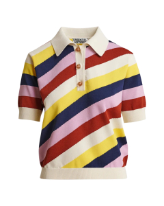 Essentiel Antwerp Jacquard Polo Polos Off White Jollow