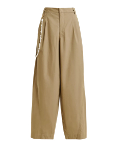 Essentiel Antwerp Barrel Leg Pants Pantalons Beige Jesuis