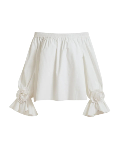 Essentiel Antwerp Off Shoulder Top Tops Off White Jofie