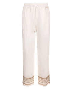 Nukus Valerie Pants Embroidery Pantalons Off White Nks09049