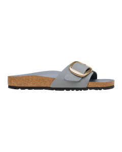 Birkenstock Madrid Big Buckle Narrow Slippers Lichtgrijs 1032090