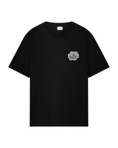 Filling Pieces 422520500167 T-shirts Zwart T-shirt Gowtu Tonal