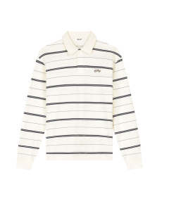 Olaf Striped Signature Polos Off White M260115