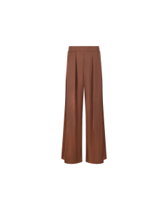 Nukus June Pants Shiny Pantalons Bruin Nkf09068