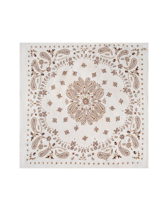 Nukus Cici Scarf Paisley Sjaals Off White Nkf16004