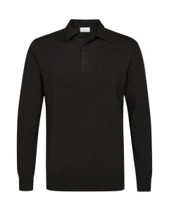 Profuomo Polo One Piece Polos Donkerbruin Ppxj30003