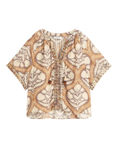 Summum Top Art Deco Print  Multicolor 2s3284-12121