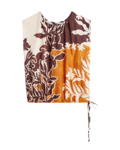 Summum Top Border Print Double  Multicolor 2s3479-12453