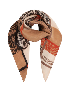 Summum Scarf Satin Sjaals Multicolor 8s1106-8617