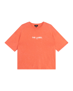 Alix The Label Ladies Knitted The Label T-shirt T-shirts Koraal 2606846805