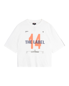 Alix The Label Ladies Knitted 14 The Label T-shirt T-shirts Wit 2606819803