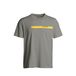 Parajumpers Tape Tee T-shirts Donkergrijs Pmtsit01