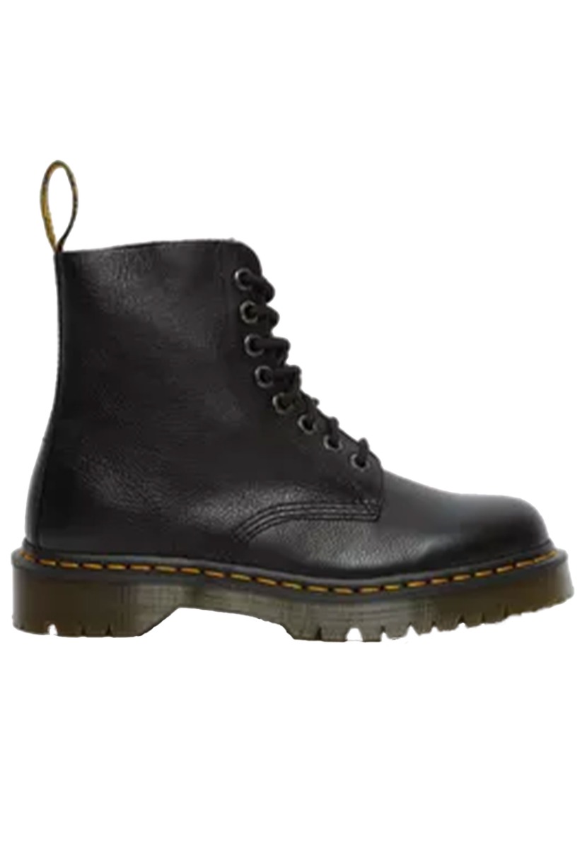 Dr. Martens 1460 PASCAL BEX BLACK PISA - Volwassenen VeterlaarzenHalf-hoge schoenen - Kleur: Zwart - Maat: 43
