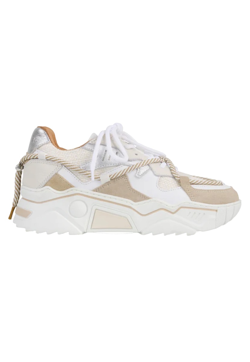 Dames Sneakers Dwrs JUPITER Raffia Offwhite/Sand - maat 38