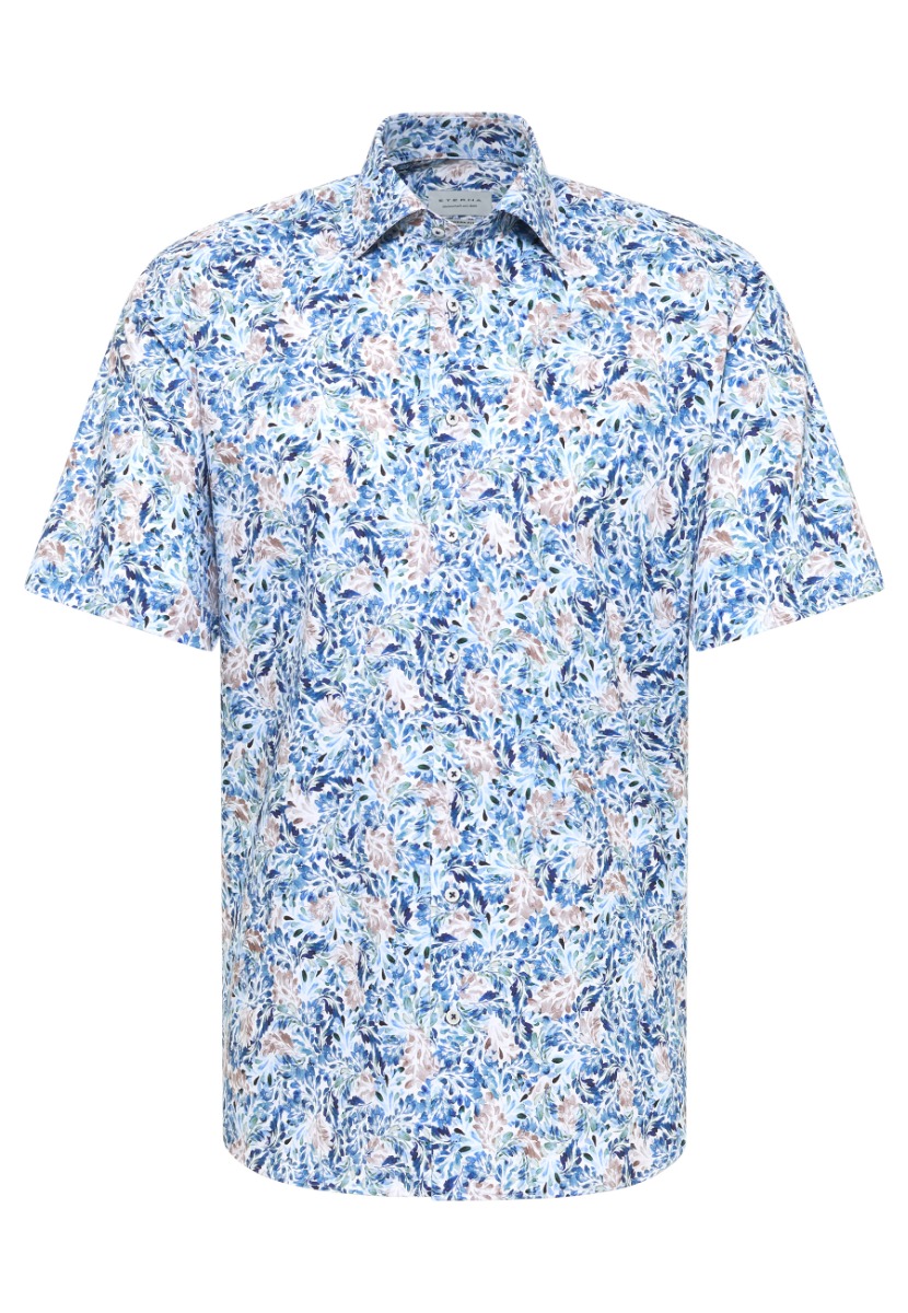 Overhemd Blauw lange mouw overhemden blauw