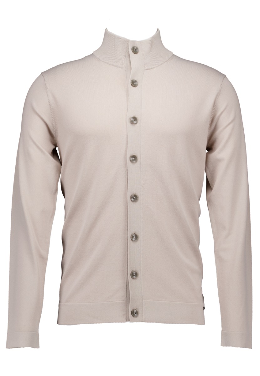 Genti Vest Bruin maat XL Cardigan buttons ls vesten bruin