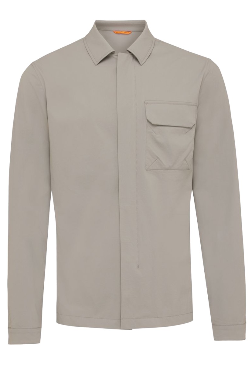 Genti Vest Grijs maat M Prince overshirts grijs
