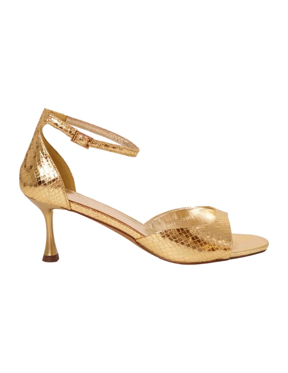 Hakken Goud Tl-firenze/ss kitten heels goud