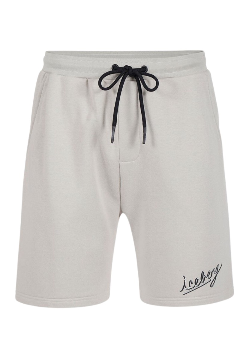 Iceberg Broek Lichtgrijs maat S shorts lichtgrijs