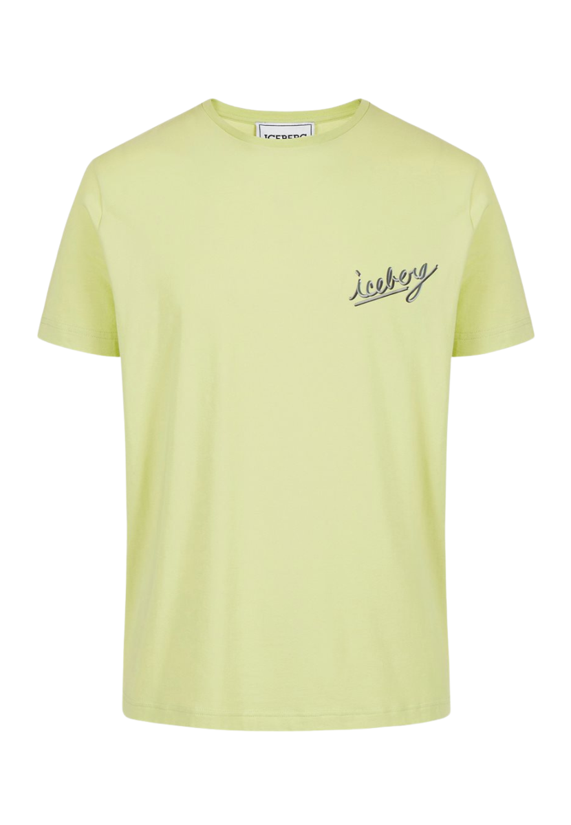 Iceberg Shirt Lime maat L t-shirts lime