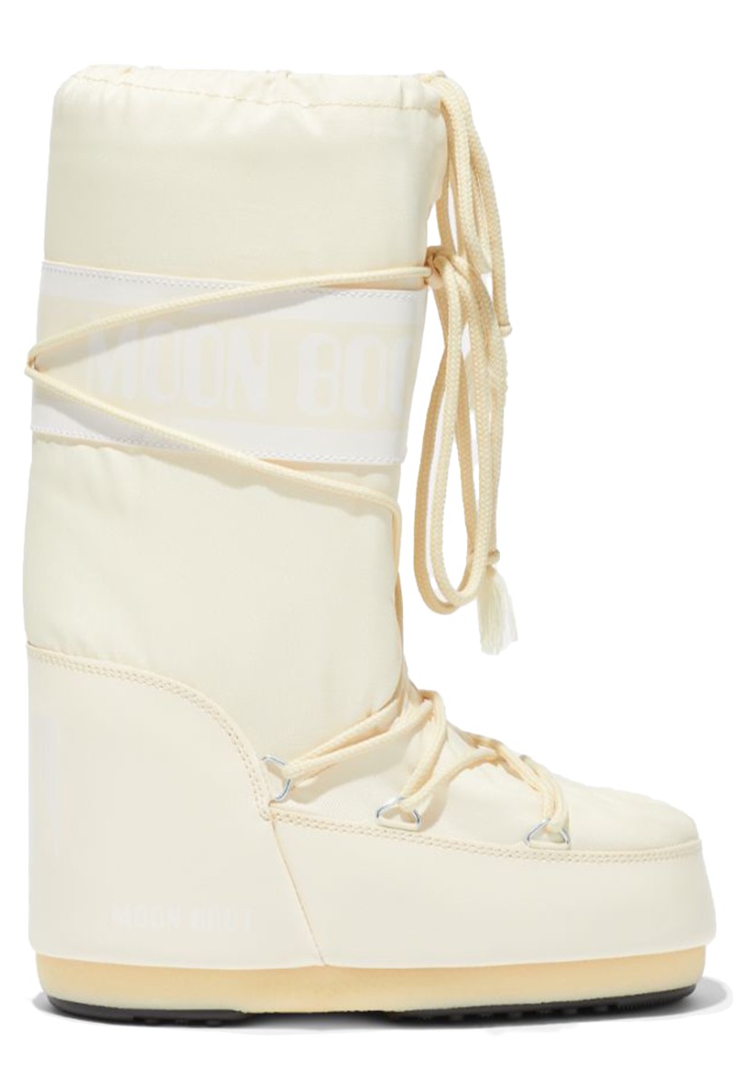 Moon Boot Icon nylon boots creme Dames maat 39/41
