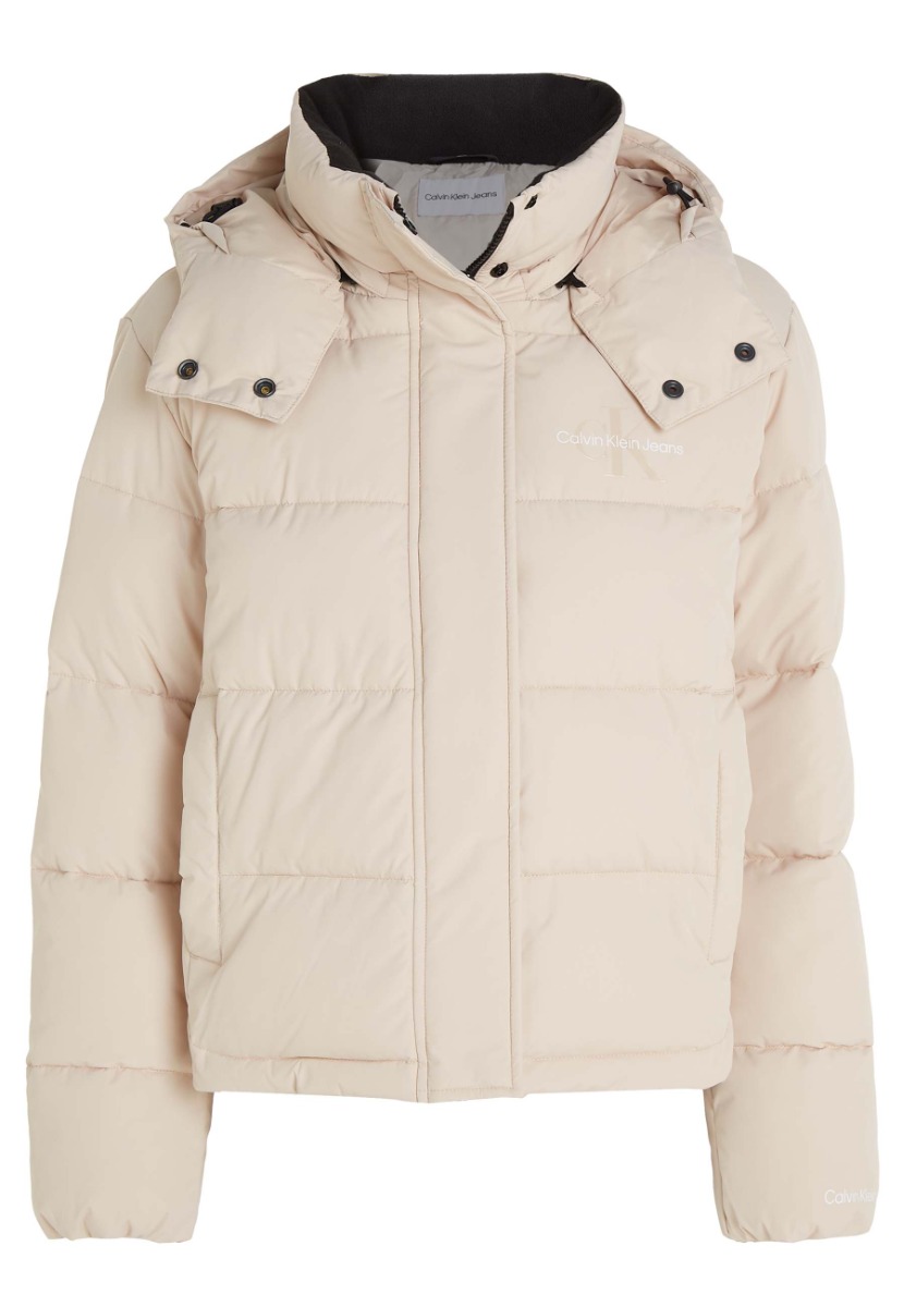 Calvin Klein gewatteerde jassen beige Dames maat L