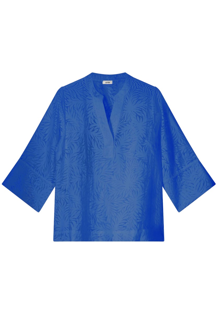 Blouse Donkerblauw Olga blouses donkerblauw