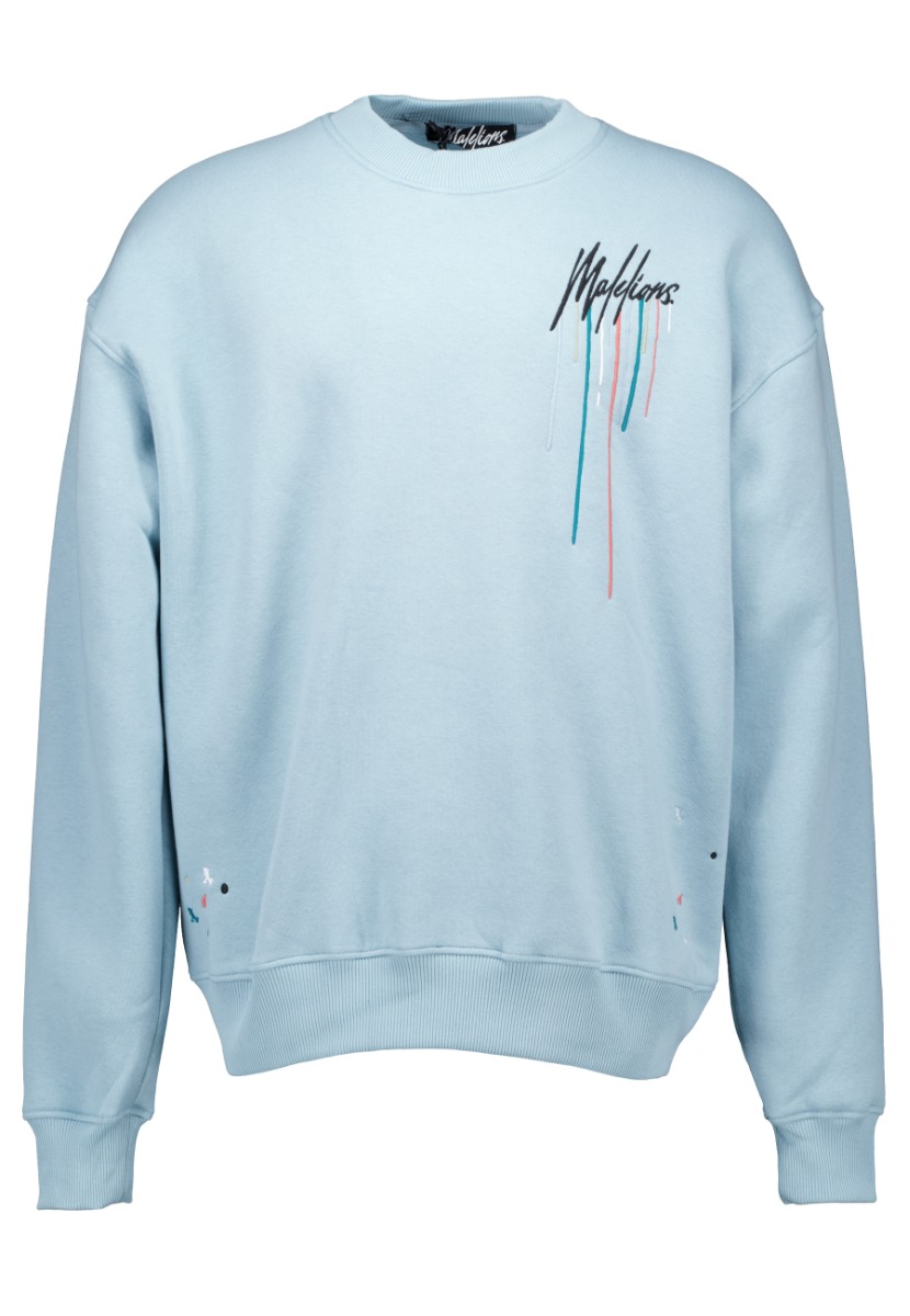 Malelions Trui Lichtblauw maat M Men painter sweaters lichtblauw