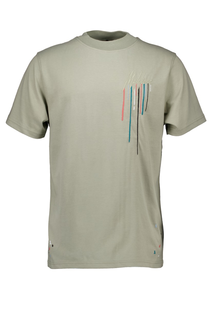 Malelions Shirt Groen maat S Men painter t-shirts groen