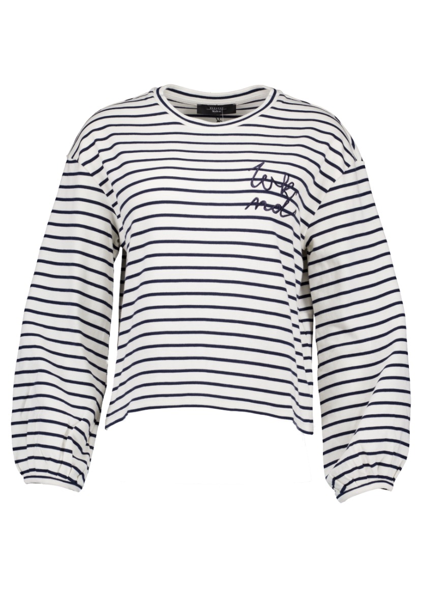 Max Mara Weekend Shirt Ecru maat L Kansas longsleeves ecru
