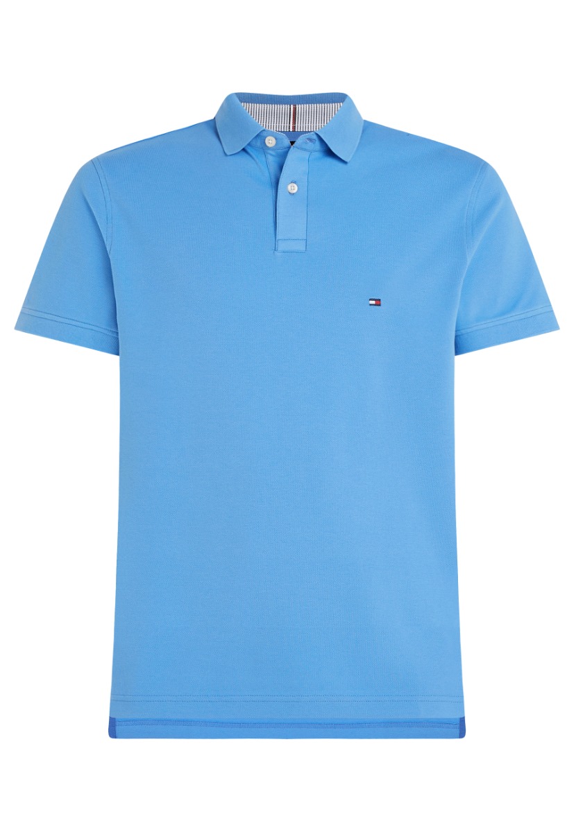 Tommy Hilfiger Shirt Blauw Katoen maat XXL 1985 regular polos blauw