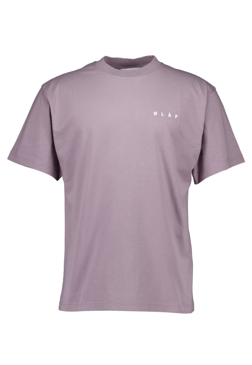 ØLÅF Shirt Grijs maat M Pixelated face tee t-shirts grijs