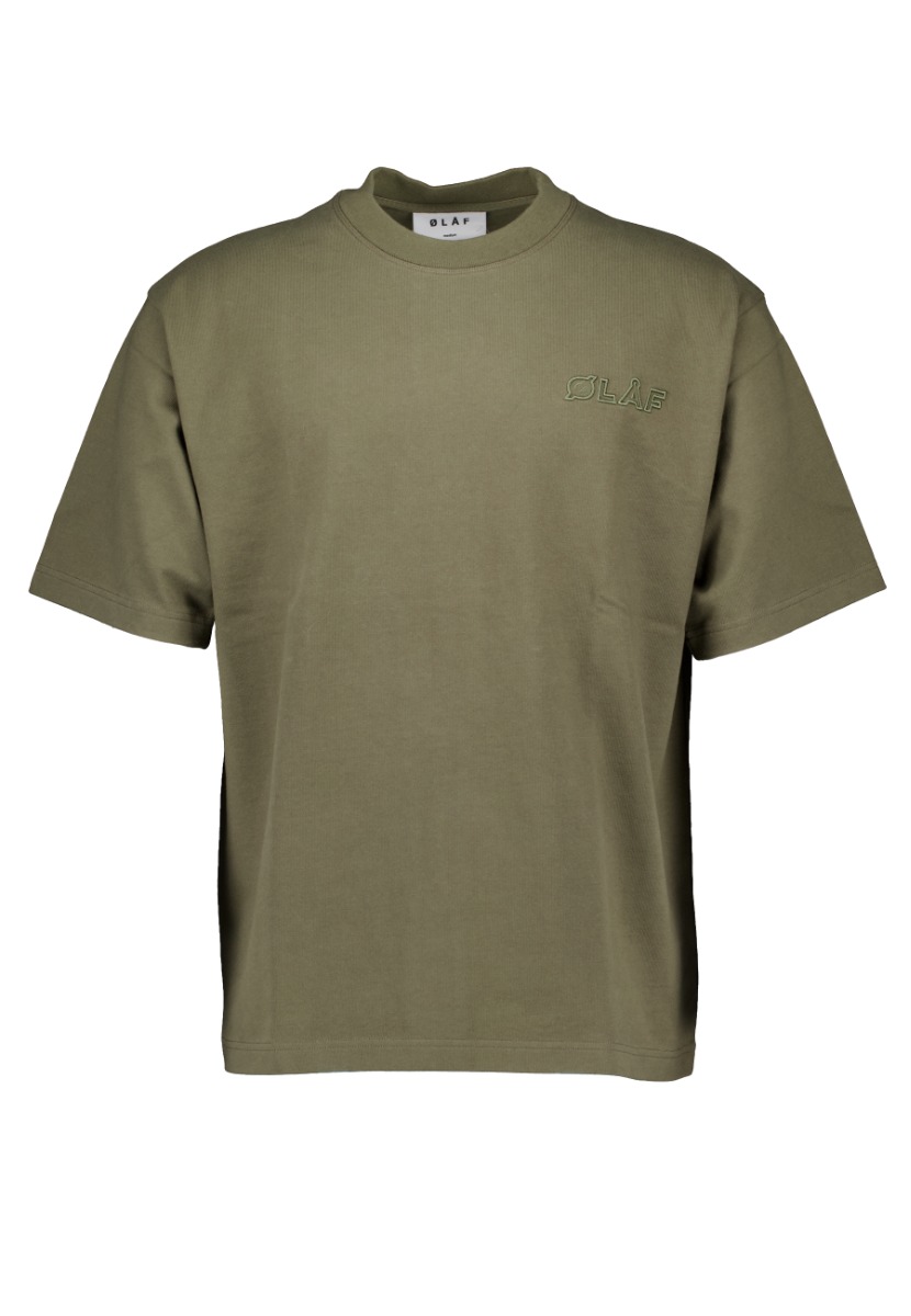 ØLÅF Shirt Groen maat S Studio tee t-shirts groen