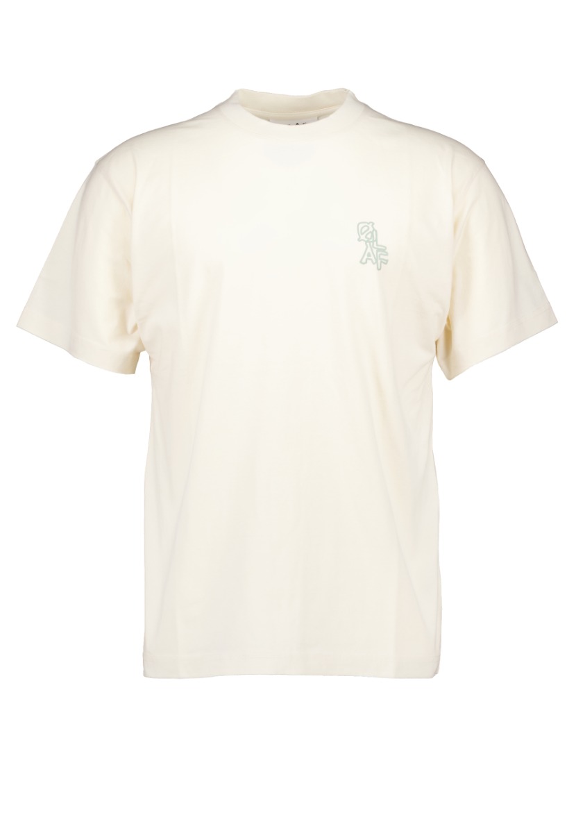 ØLÅF Shirt Off White maat S Layered logo tee t-shirts off white