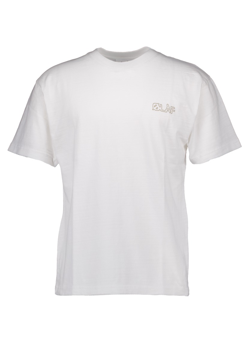 ØLÅF Shirt Wit maat S Deep sea tee t-shirts wit