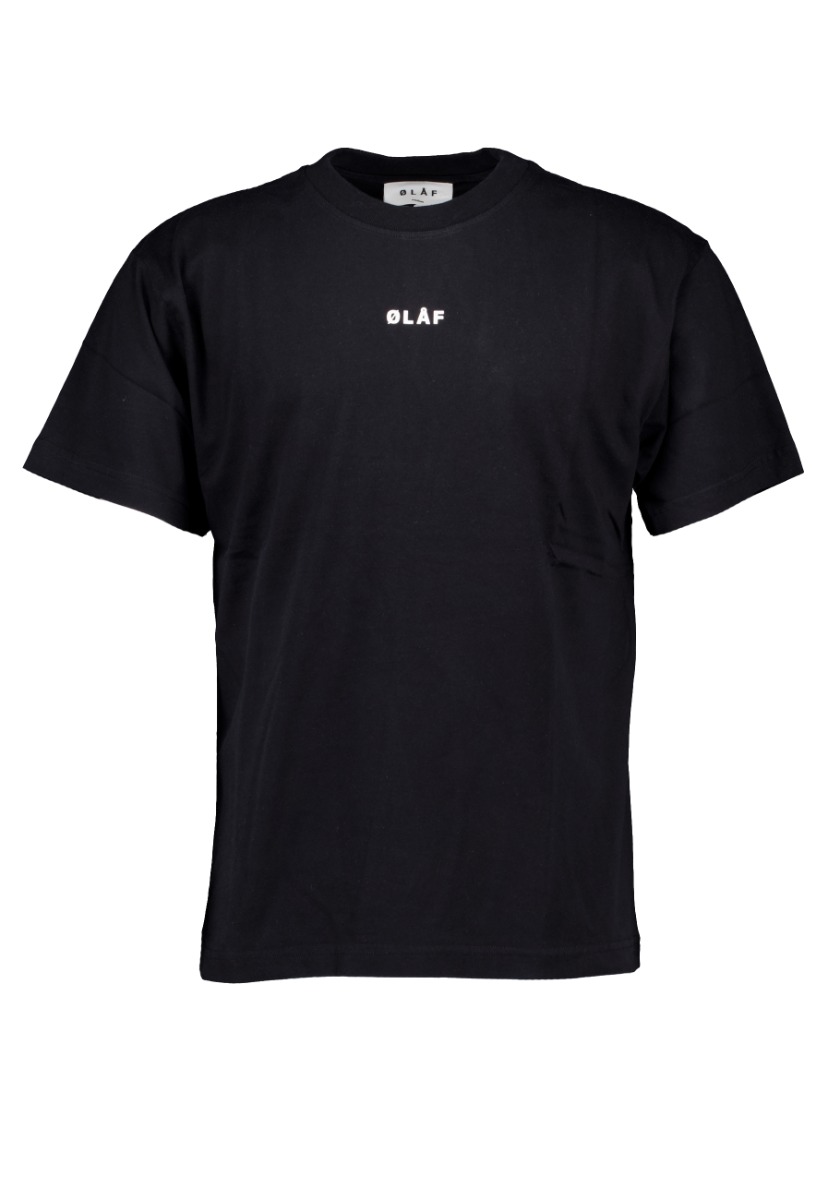 ØLÅF Shirt Zwart maat XS Block tee t-shirts zwart