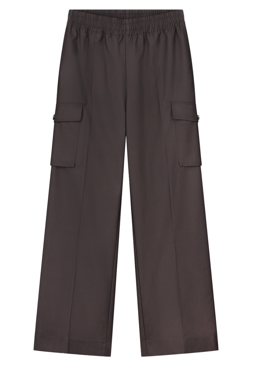 ØLÅF Broek Bruin maat XS Tailored cargo cargo bruin