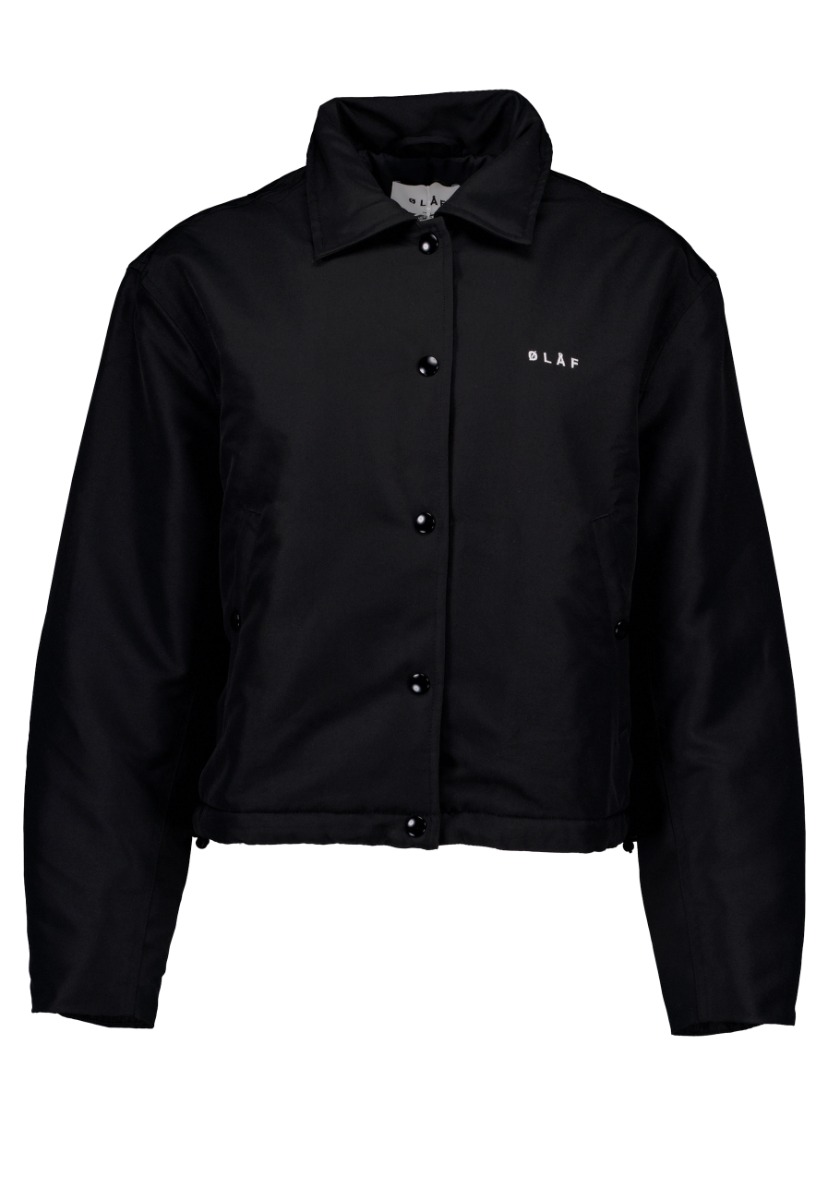 ØLÅF Jas Zwart maat M Cropped jackets zwart
