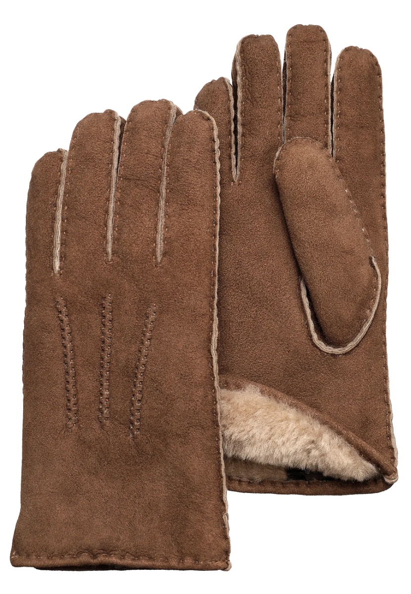 Pearlwood handschoenen bruin Heren maat M