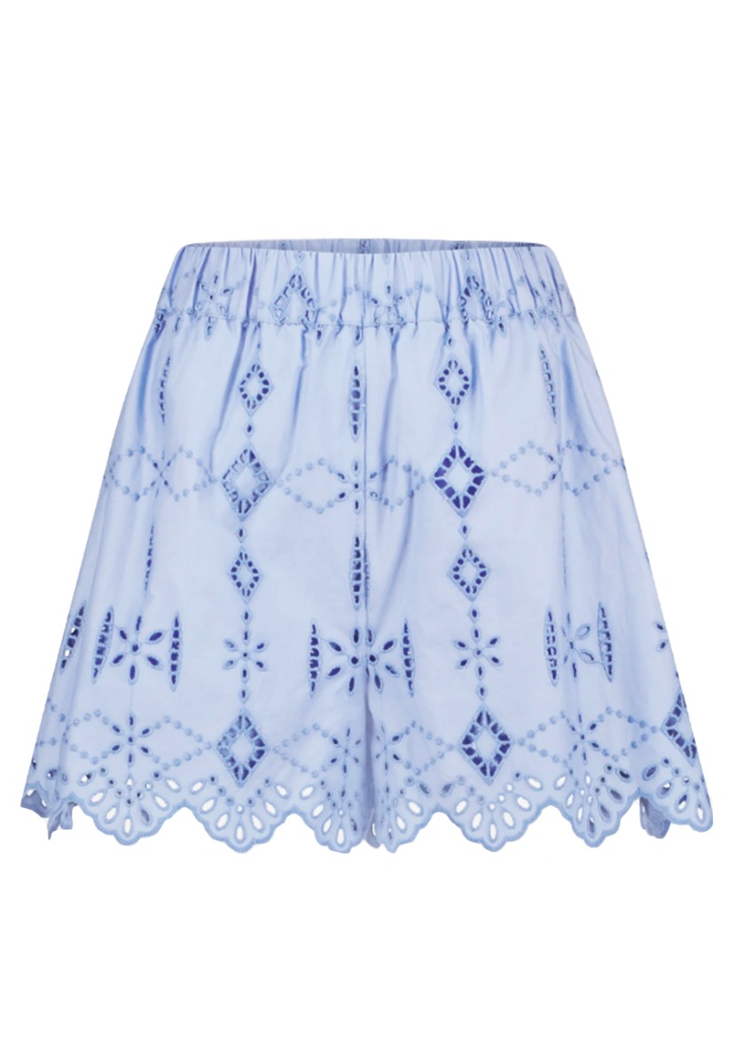Broek Blauw Salia shorts blauw
