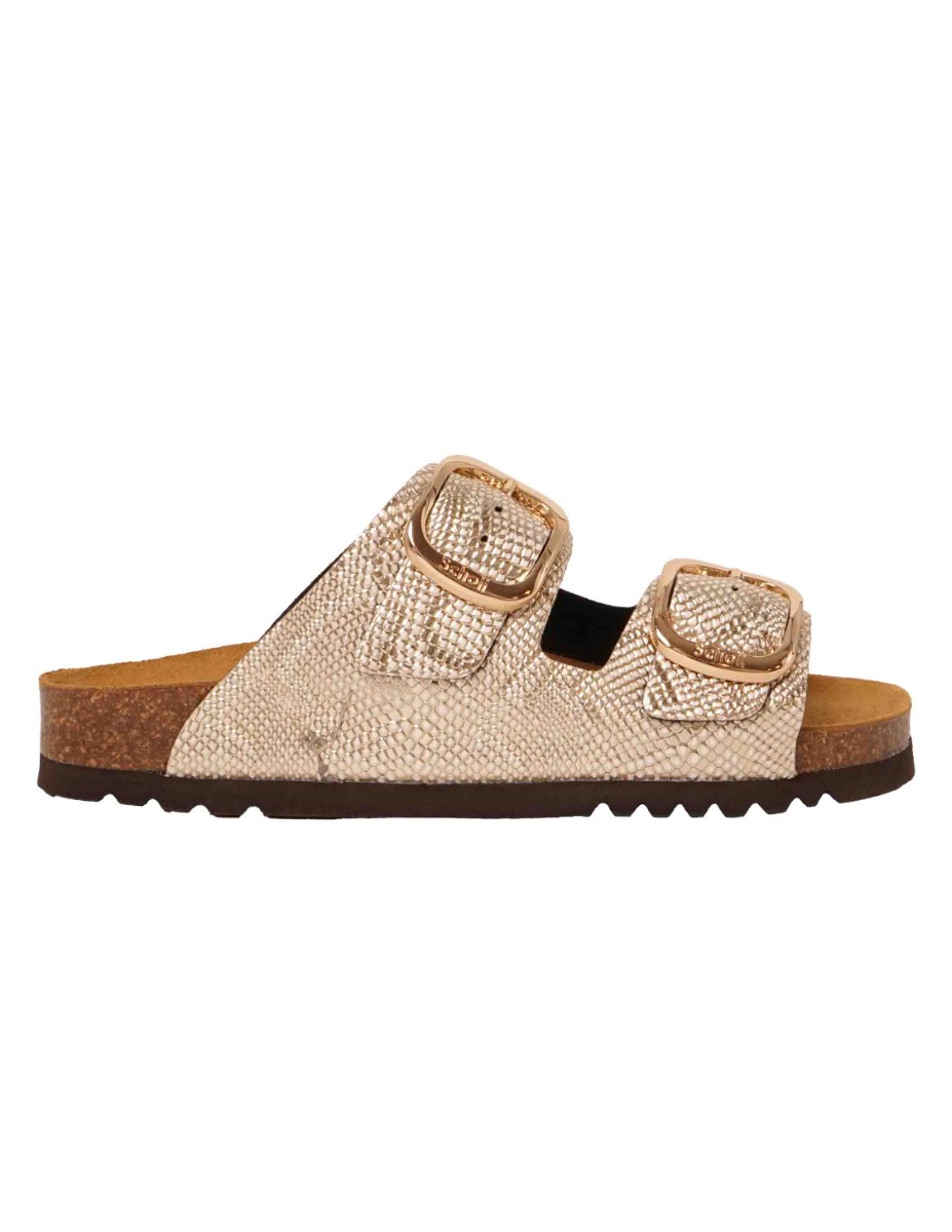 Goud Noelle slippers goud